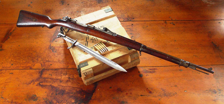 The German-made Mauser Rifle Model 98