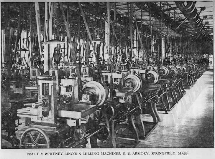 Pratt & Whitney Lincoln Milling Machines 